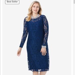 Lace Shift Dress